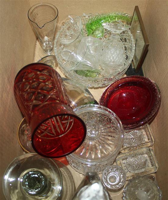 Mixed glassware